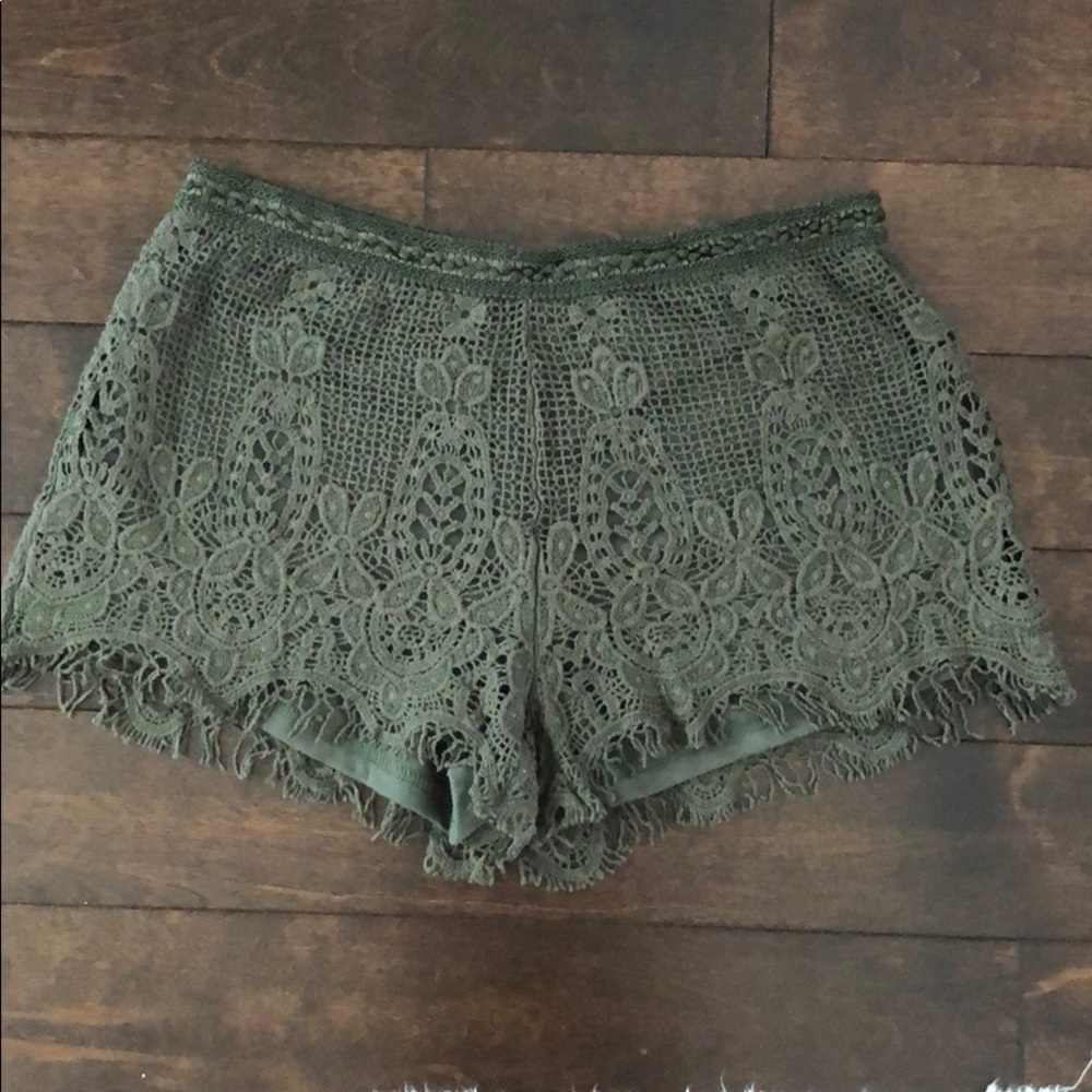 Target Mossimo Supply Co lace shorts